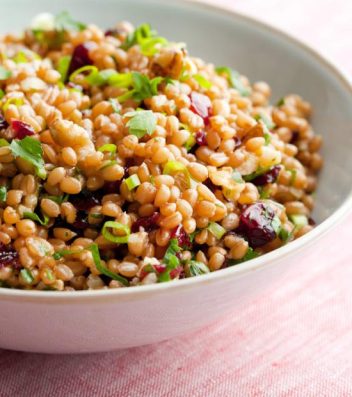Wheatberry salad